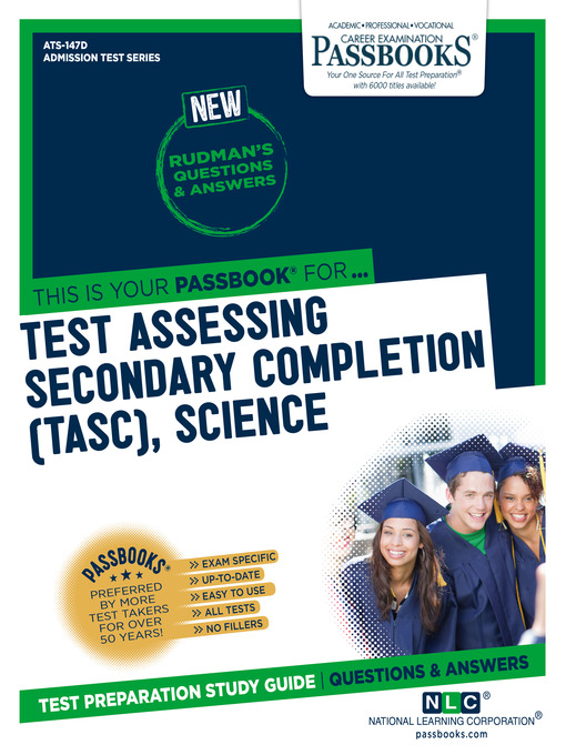 Title details for Test Assessing Secondary Completion (TASC), Science by National Learning Corporation - Available